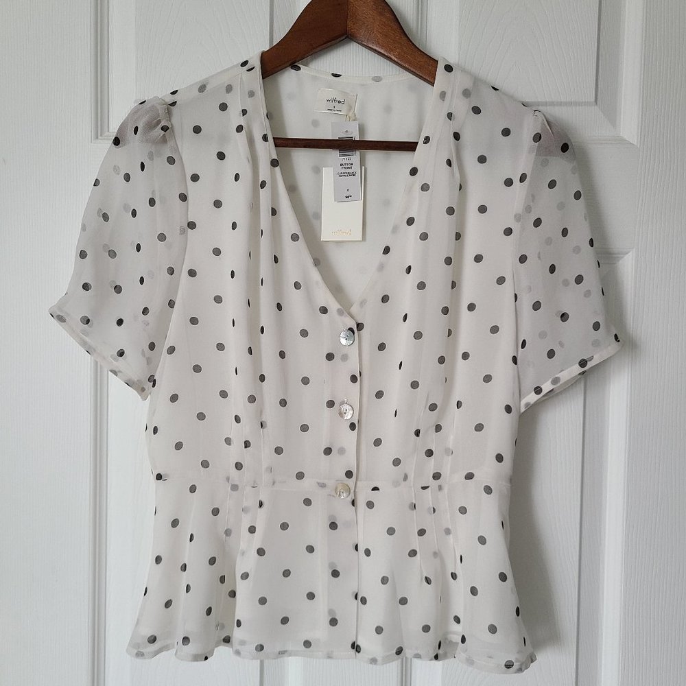 Aritzia Wilfred Button Front Shirt